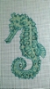 GS168 - Aqua Seahorse